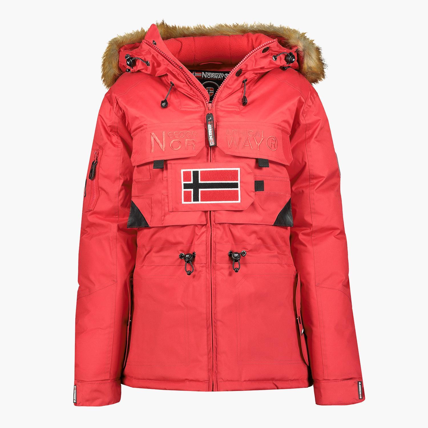 La chaqueta de Geographical Norway sin cremallera en medio que te