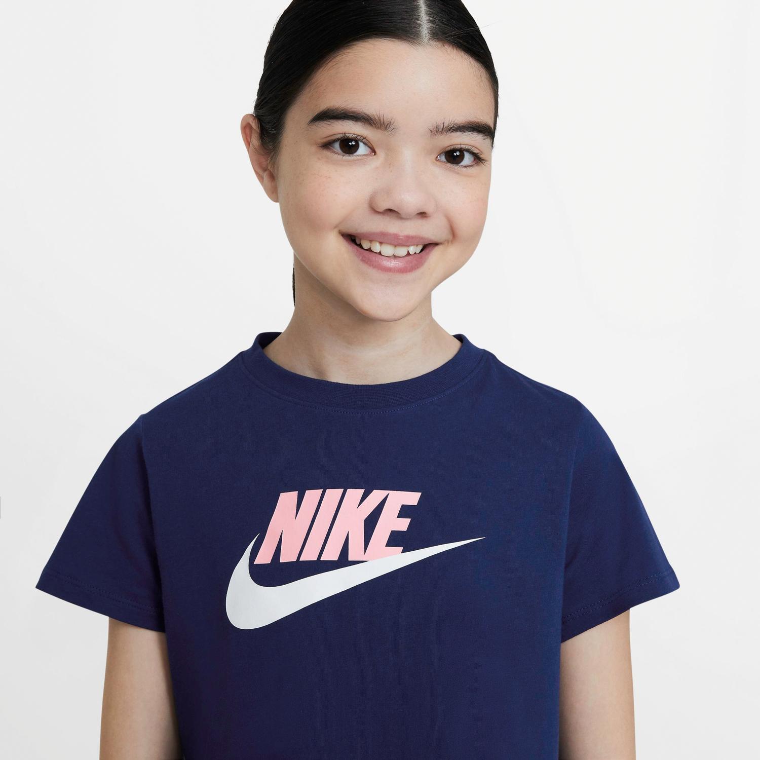 T-shirt  Futura - Azul - T-shirt Rapariga tamanho 10
