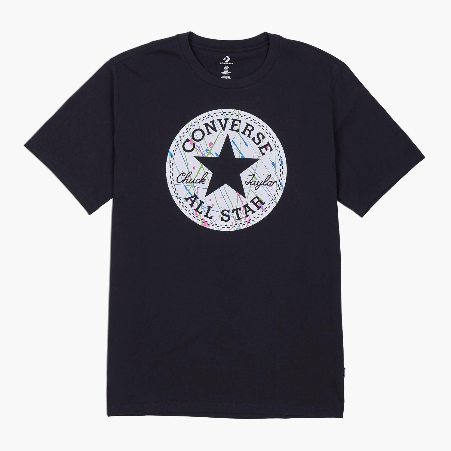 Converse Splatter Paint - Negro - Camiseta Hombre | Sprinter