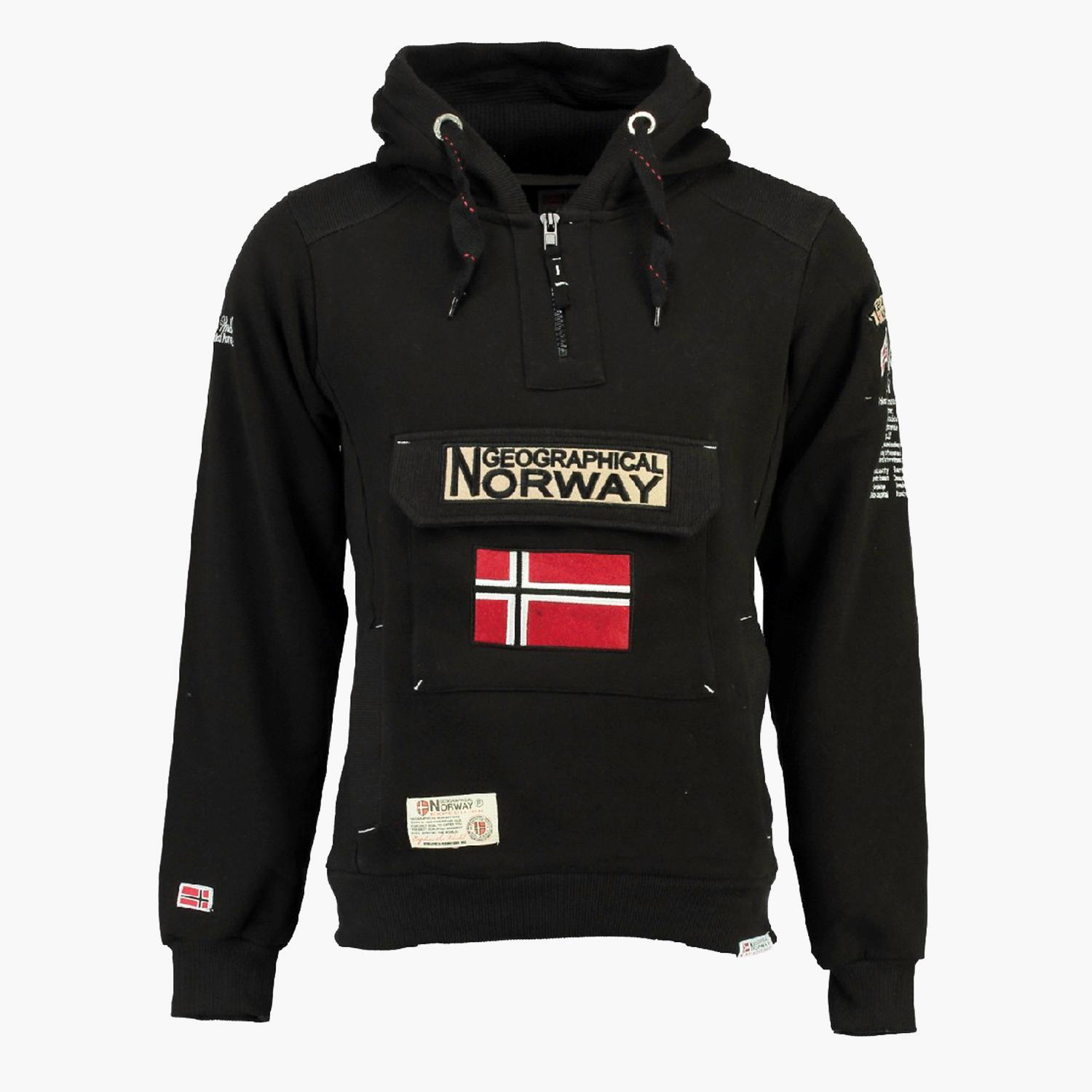 Sweatshirt Geographic Norway Gymclass - Preto - Rapaz