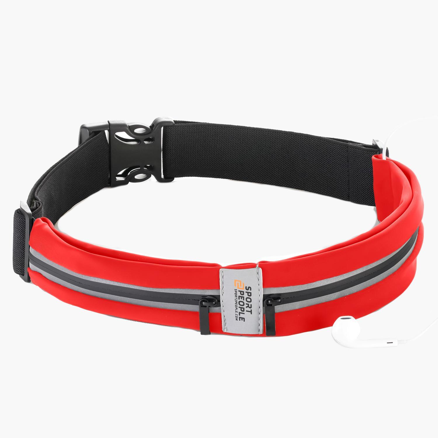 Sport2people Classic - Rojo - Riñonera Running talla T.U.