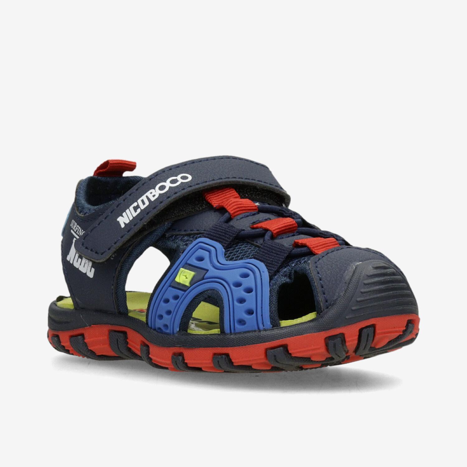 nicoboco Toe 21 Sandalen Marineblauw