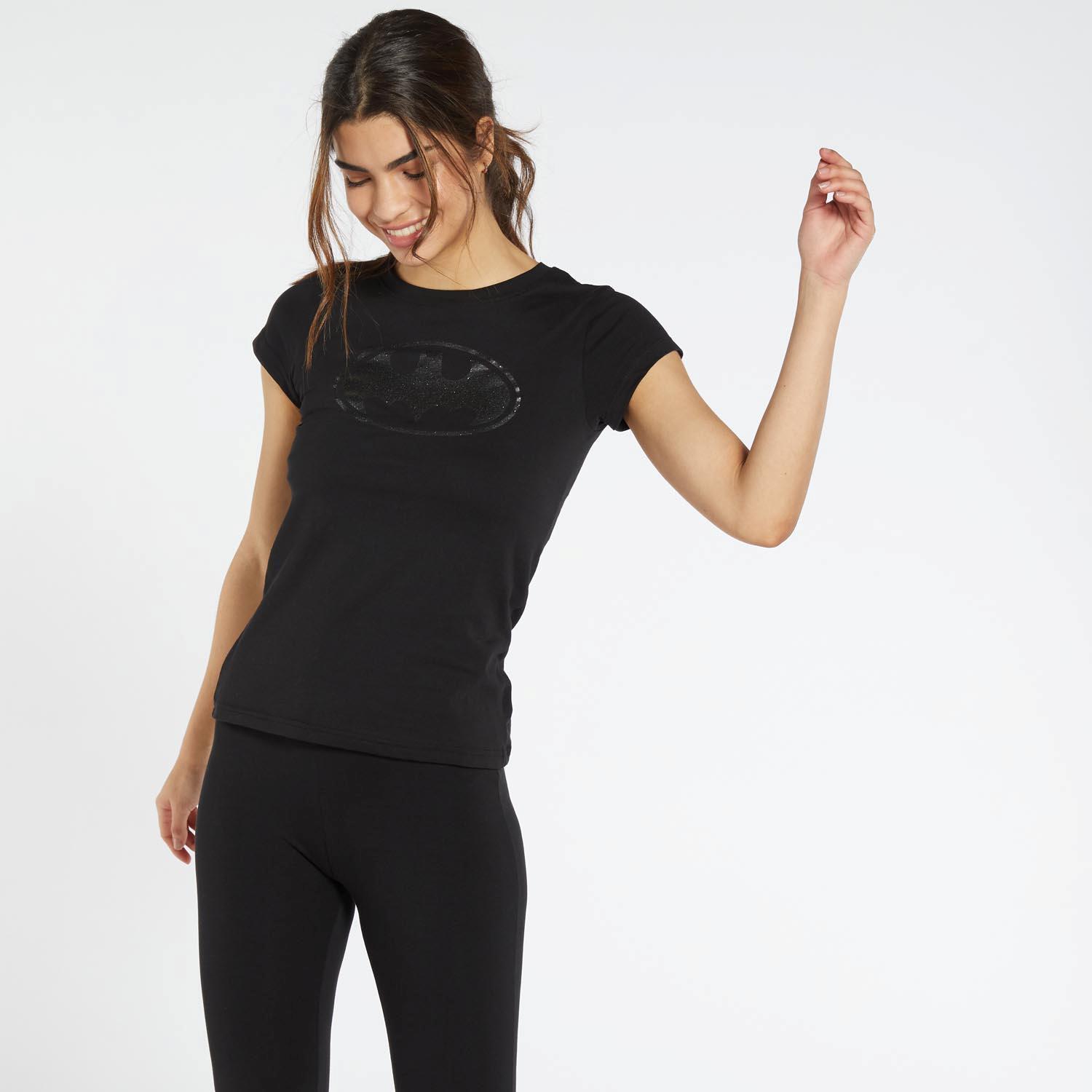Camiseta Batman - Negro - Camiseta Mujer DC Comics talla S