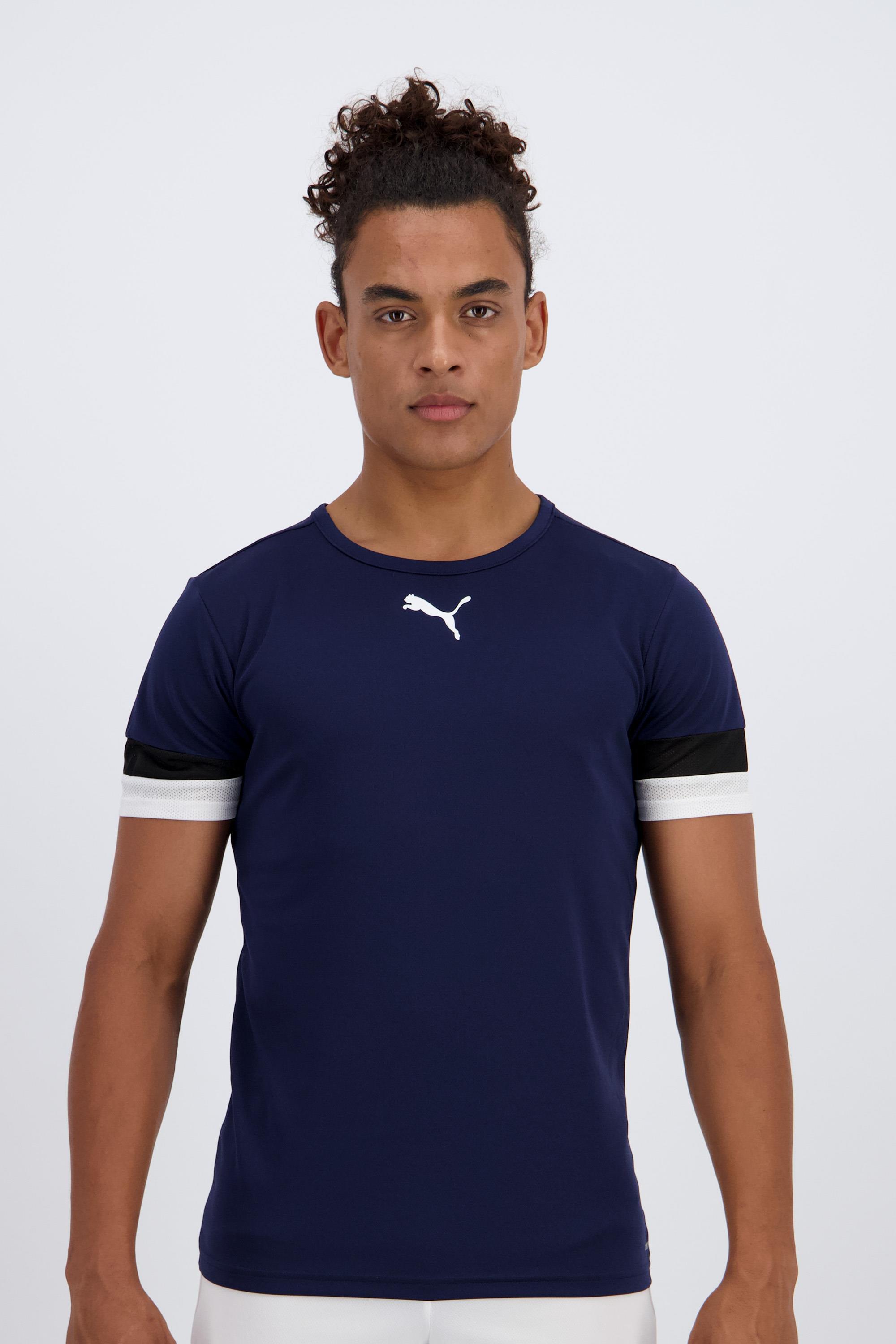 T-shirt Puma Team Rise - Azul - T-shirt Futebol Homem tamanho XL