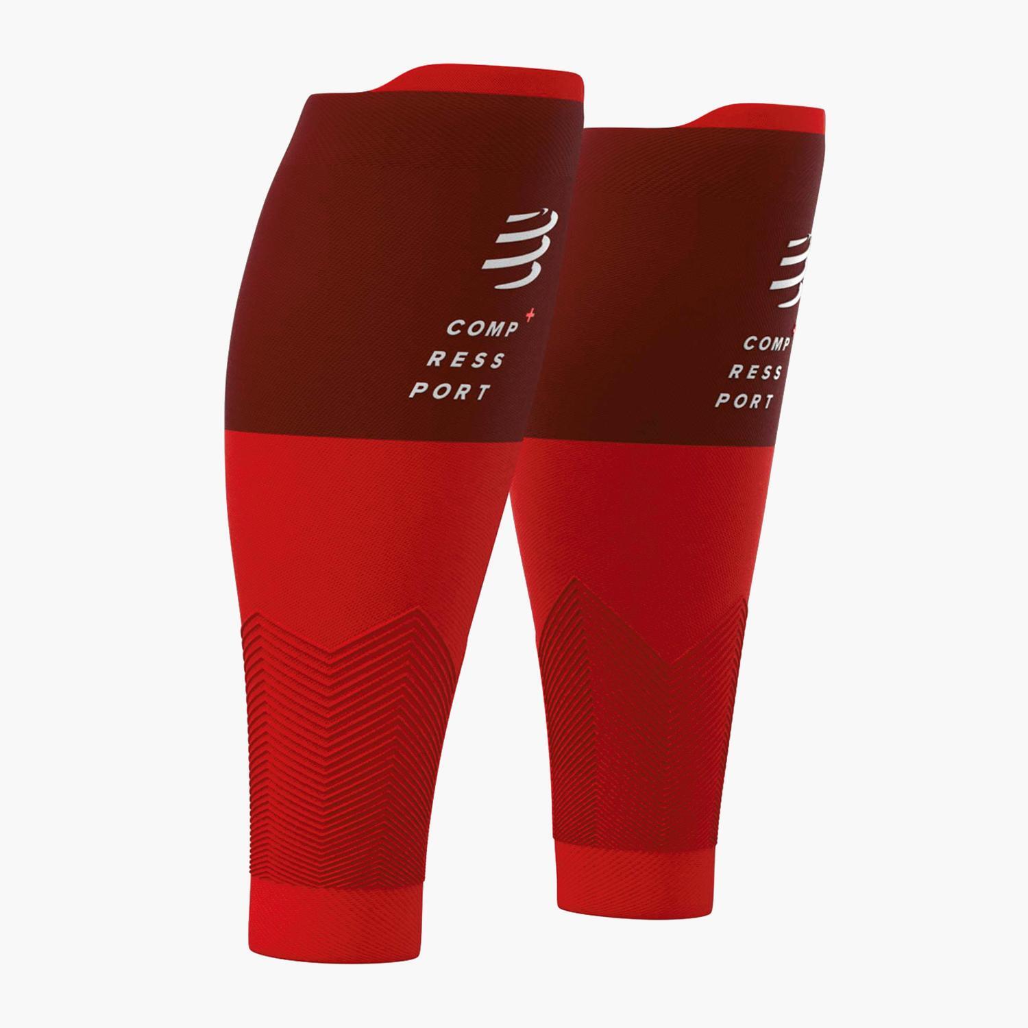 Pernera Compressport - Rouge - Jambière Running sports taille S