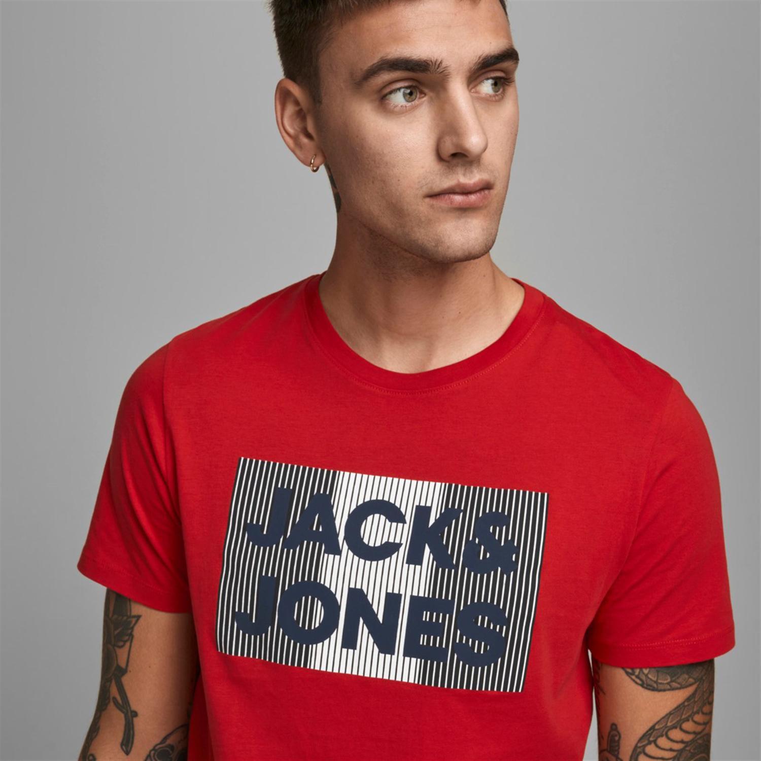 T-shirt Jack&Jones Core - Vermelho - T-shirt Homem tamanho M