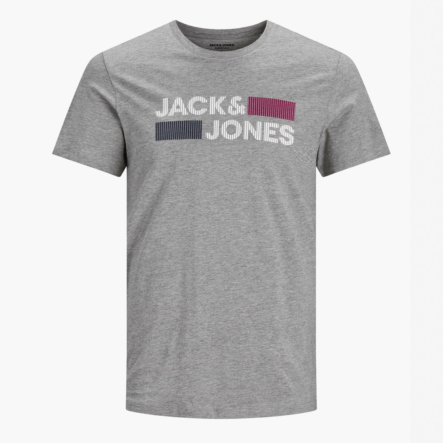 T-shirt Jack&Jones Core - Cinza - T-shirt Homem tamanho S