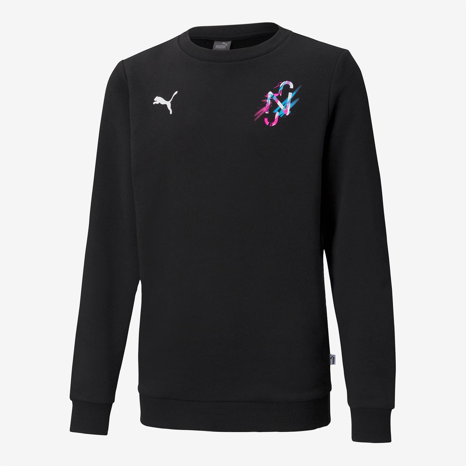 Puma Neymar Creativity - Negro - Sudadera Fútbol Chico talla 8