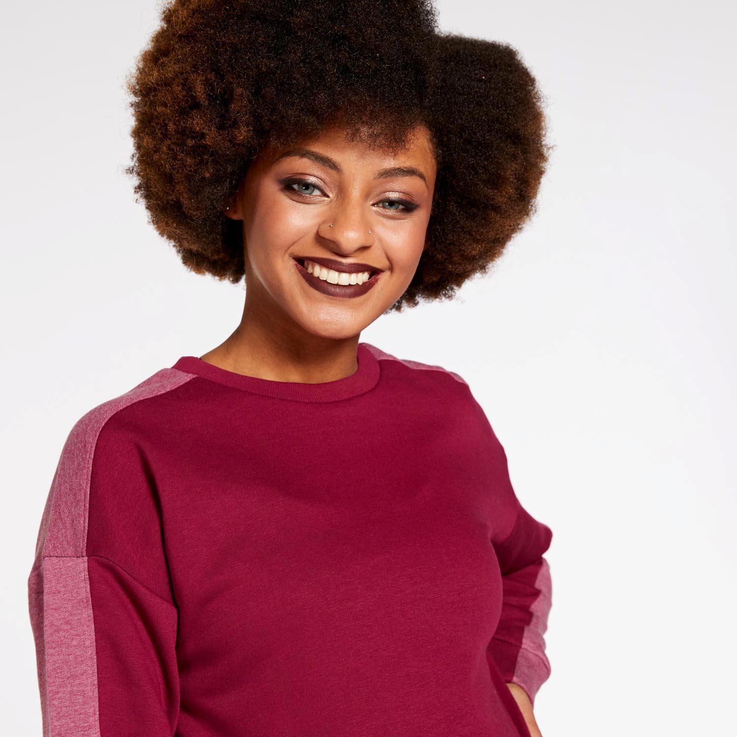Roly Etna - Vino - Sudadera Mujer talla L
