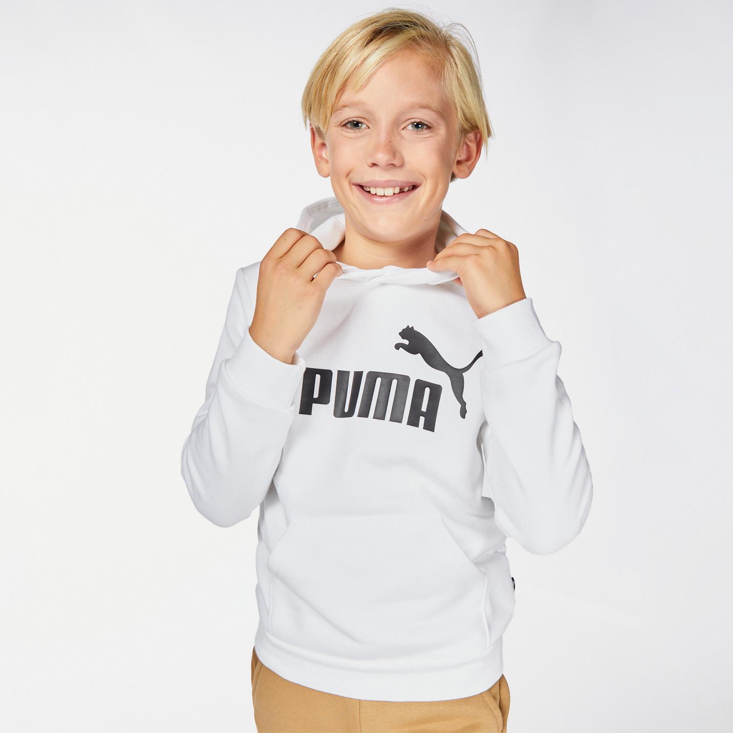 Puma Essentials Logo Wit Trui Kinderen