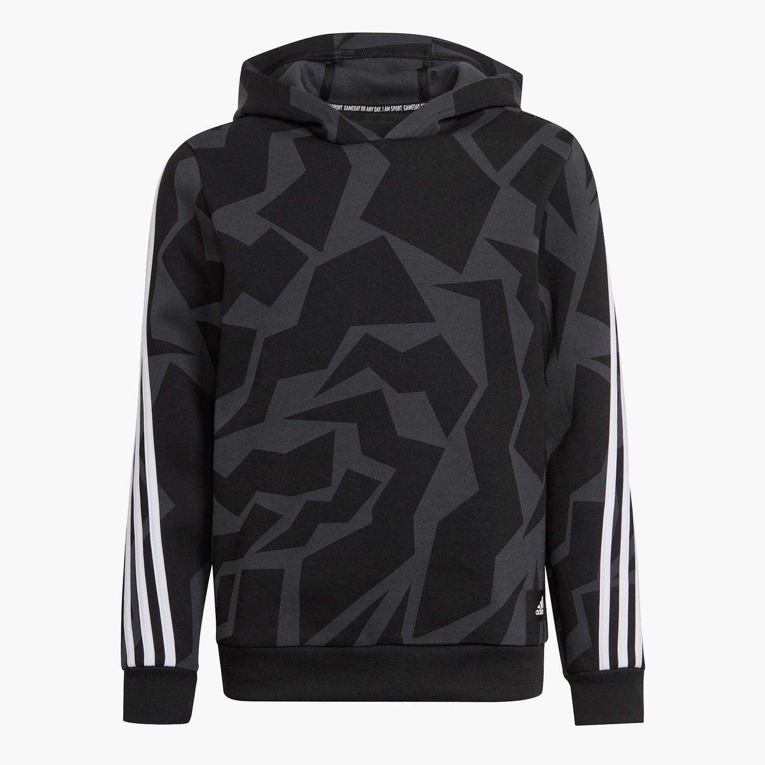 adidas Future Icons - Noir - Sweat-shirt Capuche Garçon sports taille 10