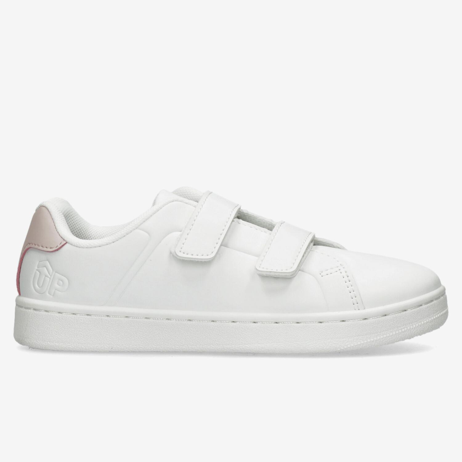 Up Arena - Blanc - Chaussures Velcro Fille sports taille 32