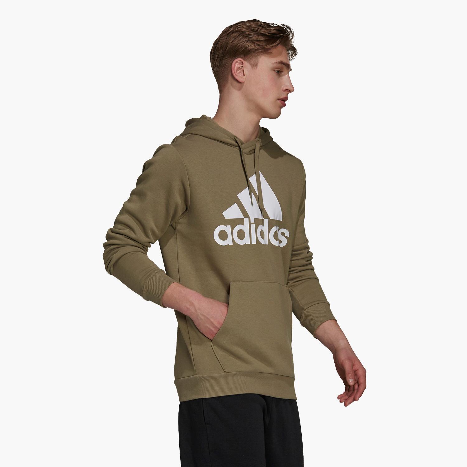 adidas Essentials Logo - Kaki - Sweat Capuche Homme sports taille S