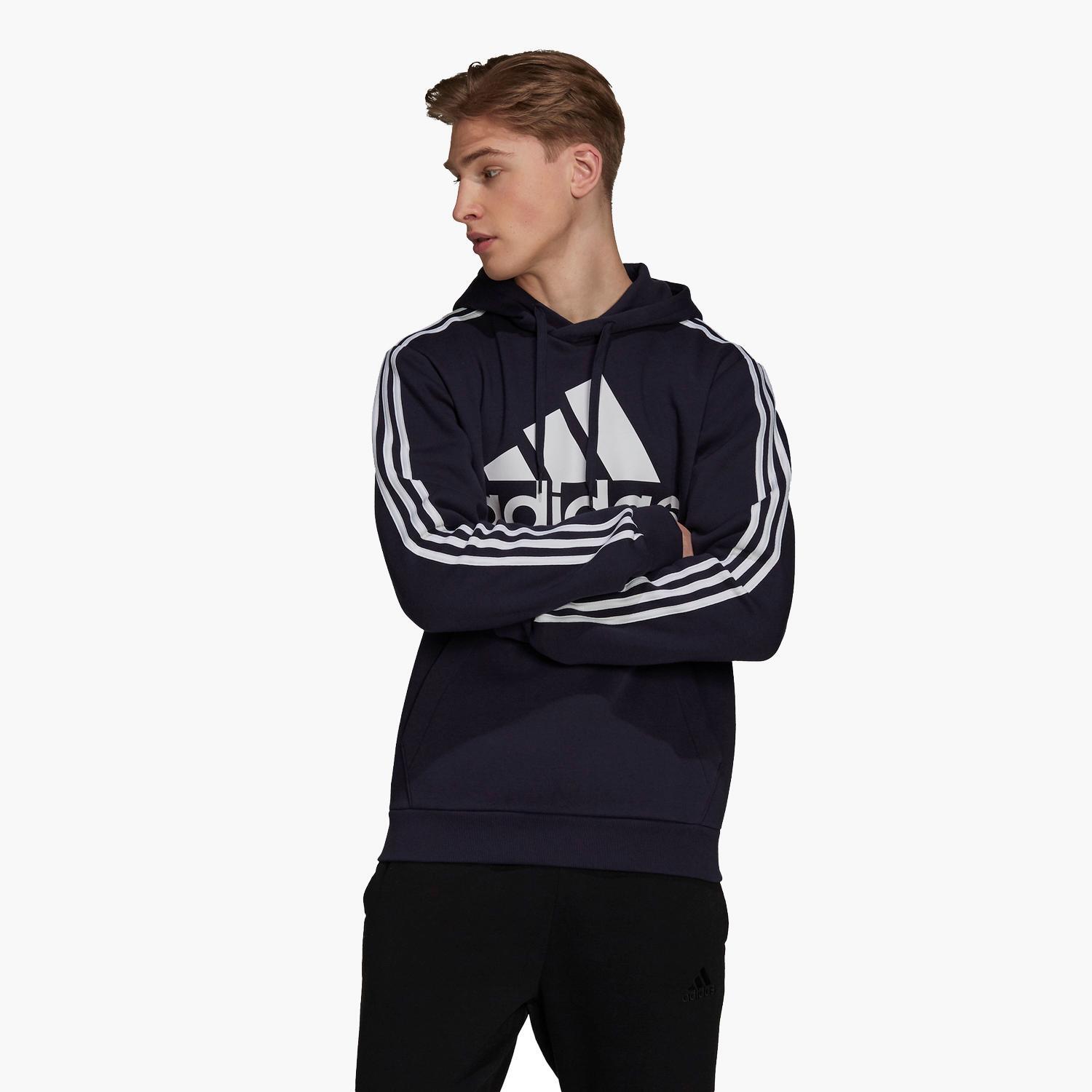 adidas Essentials Logo - Bleu marine - Sweat-shirt Capuche Homme sports taille M