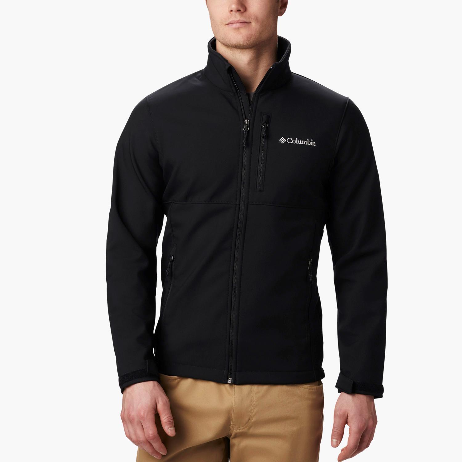 Columbia Acensder Zwart Softshell Jas Heren