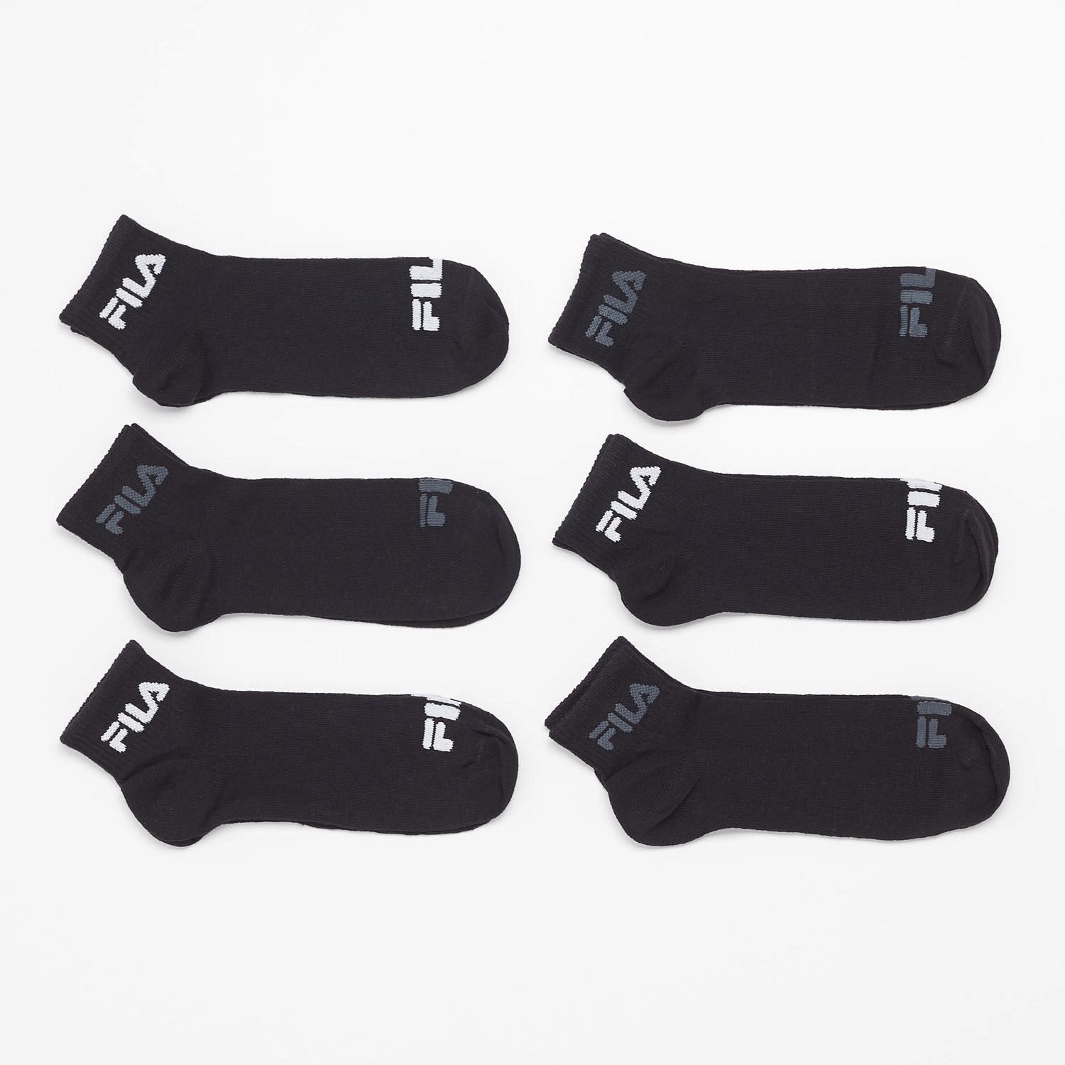 Calcetines Fila Negros - Calcetines Hombre