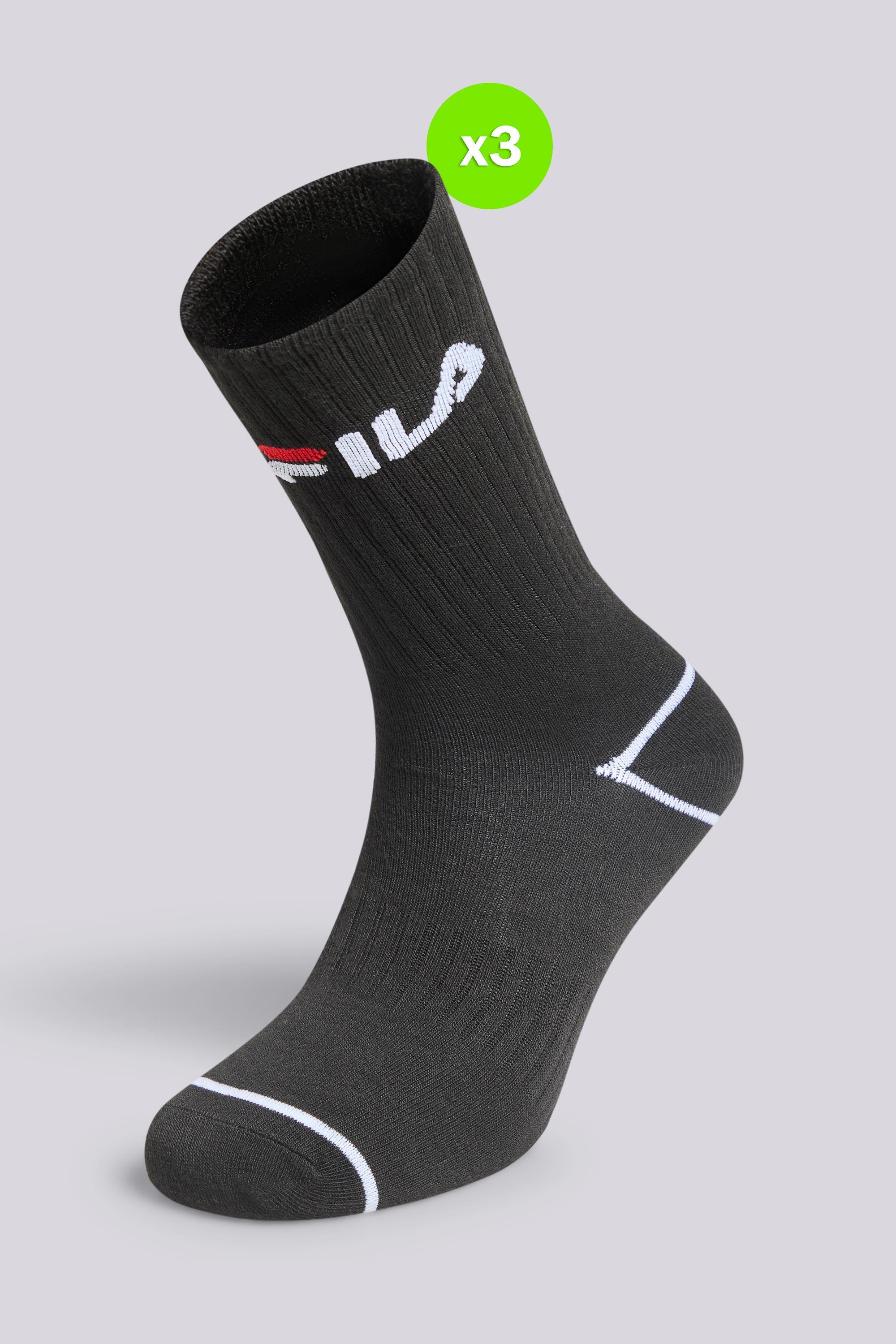 Crosby - Negro - Calcetines Largos Hombre talla T.U.