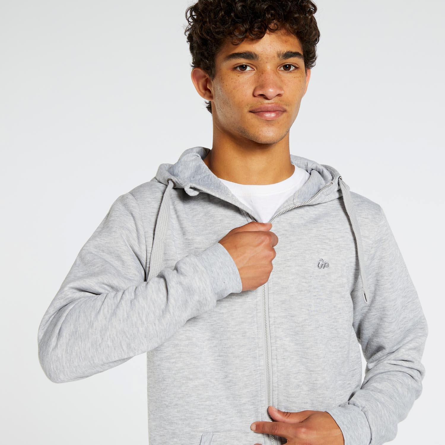 Basic Cro Sudadera Ab. Cap. Felpa P. - GRIS sports taille S