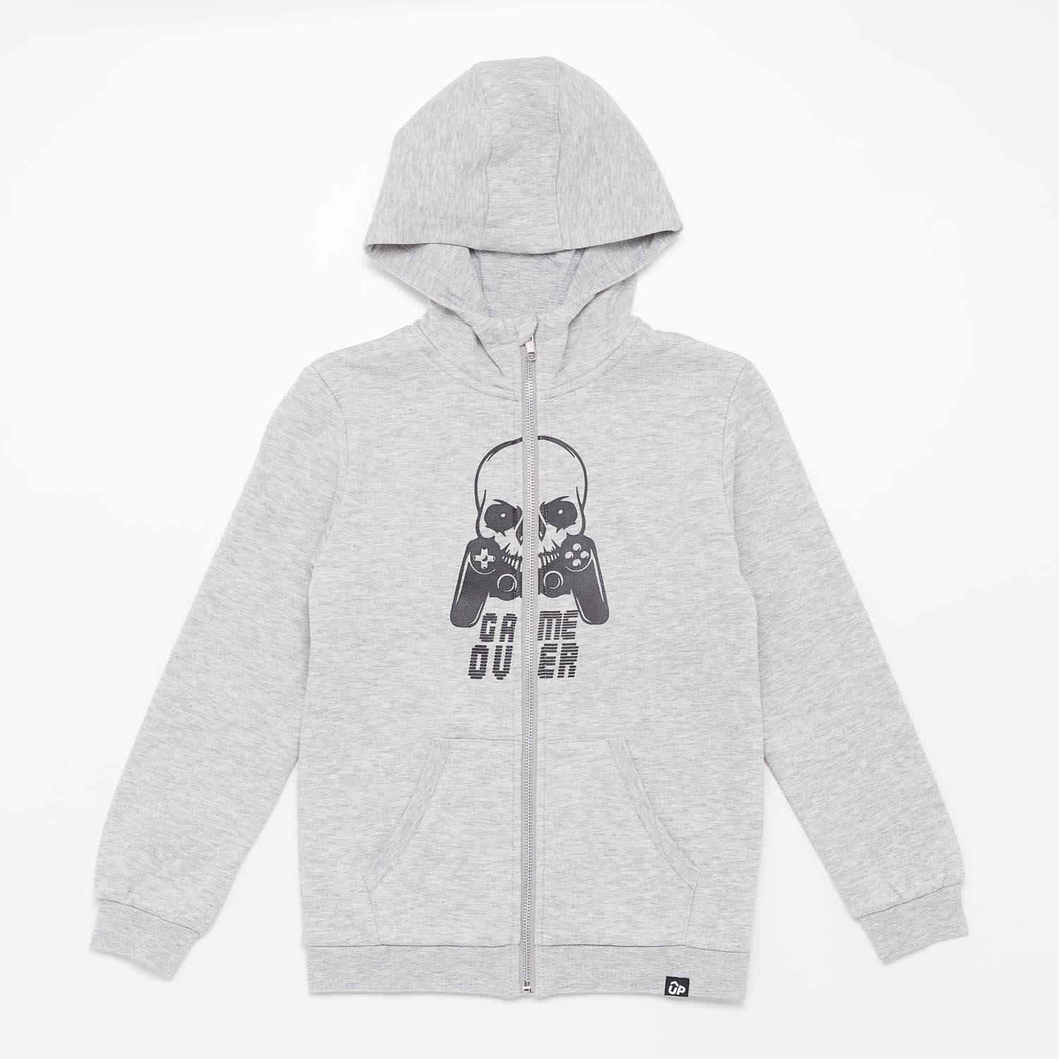 Up Basic - Gris - Sudadera Capucha Chico talla 12