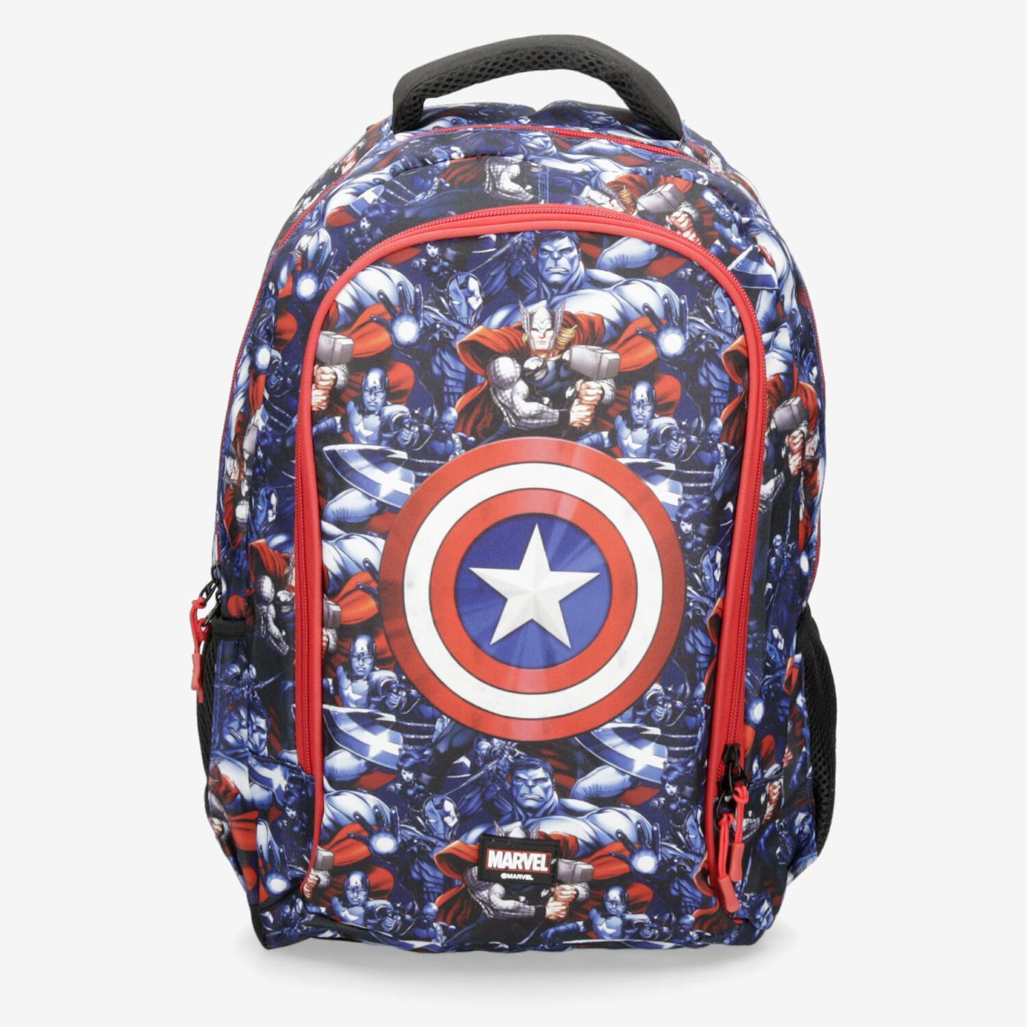 Mochila Capitán América - Marino - Mochila Escolar talla T.U.