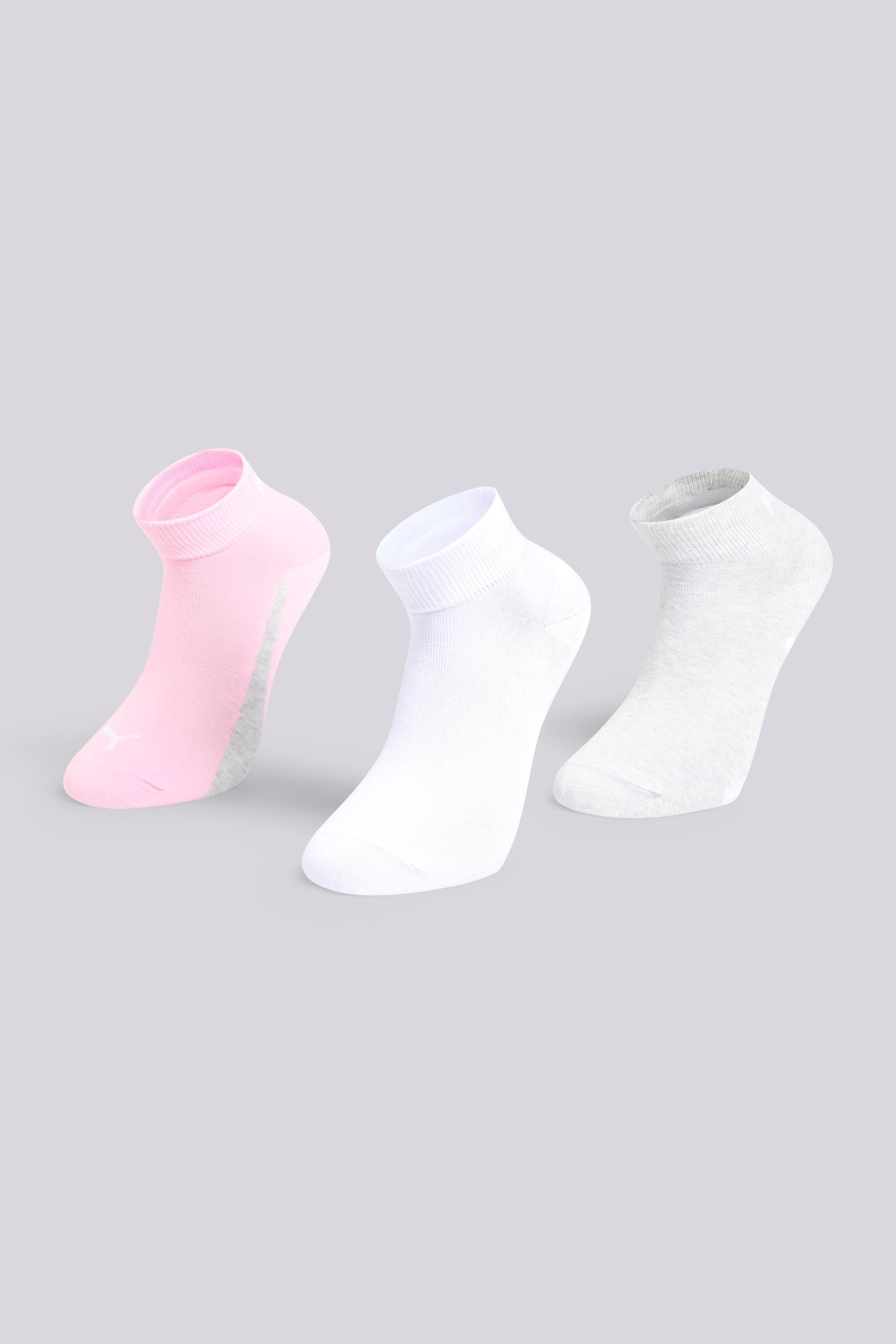 Calcetines Cortos Puma - Rosa - Calcetines Unisex talla