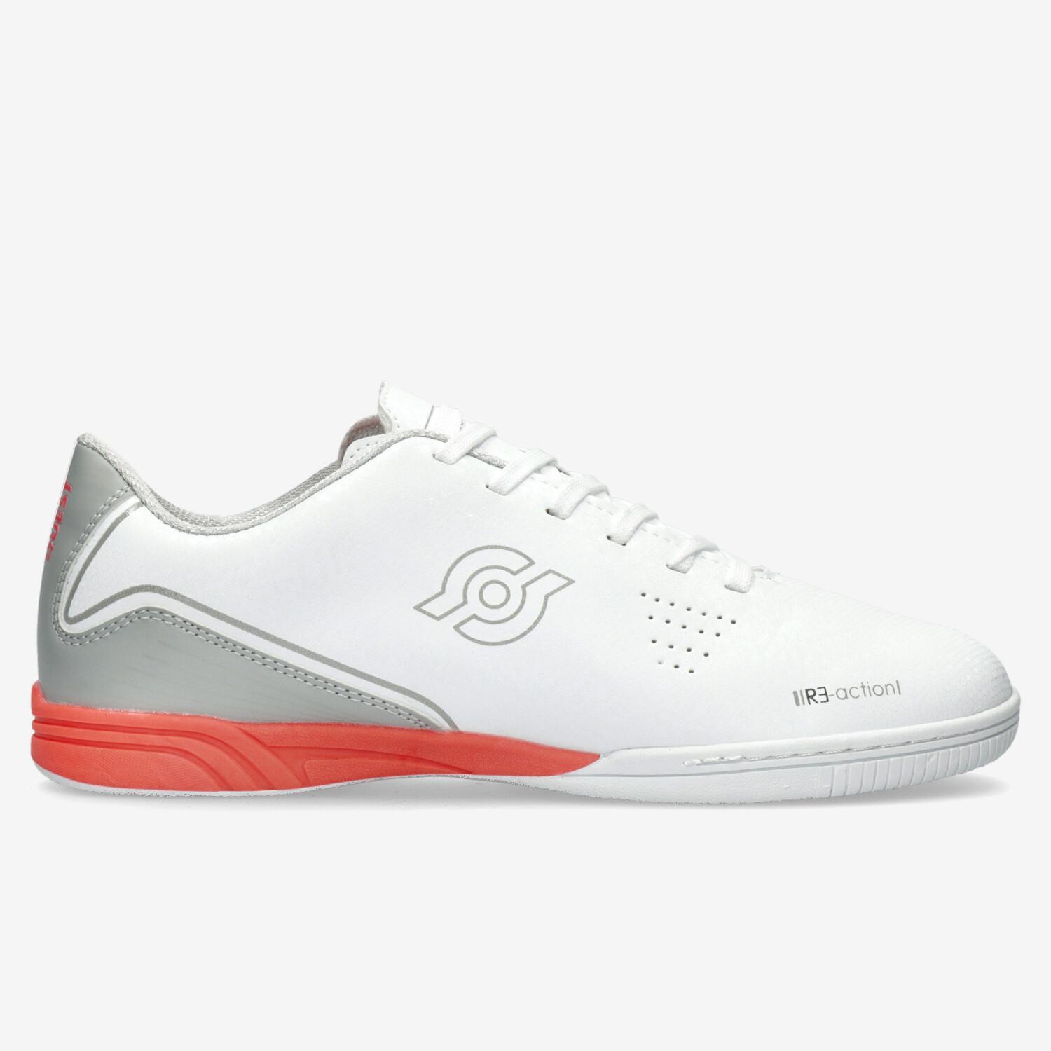 Team Quest Mestalla - Blanc - Chaussures de futsal sports taille 45