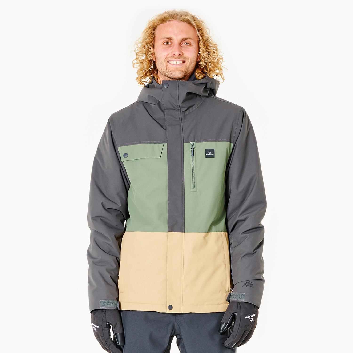 Rip Curl Twister - Negra - Chaqueta Snowboard Hombre talla M