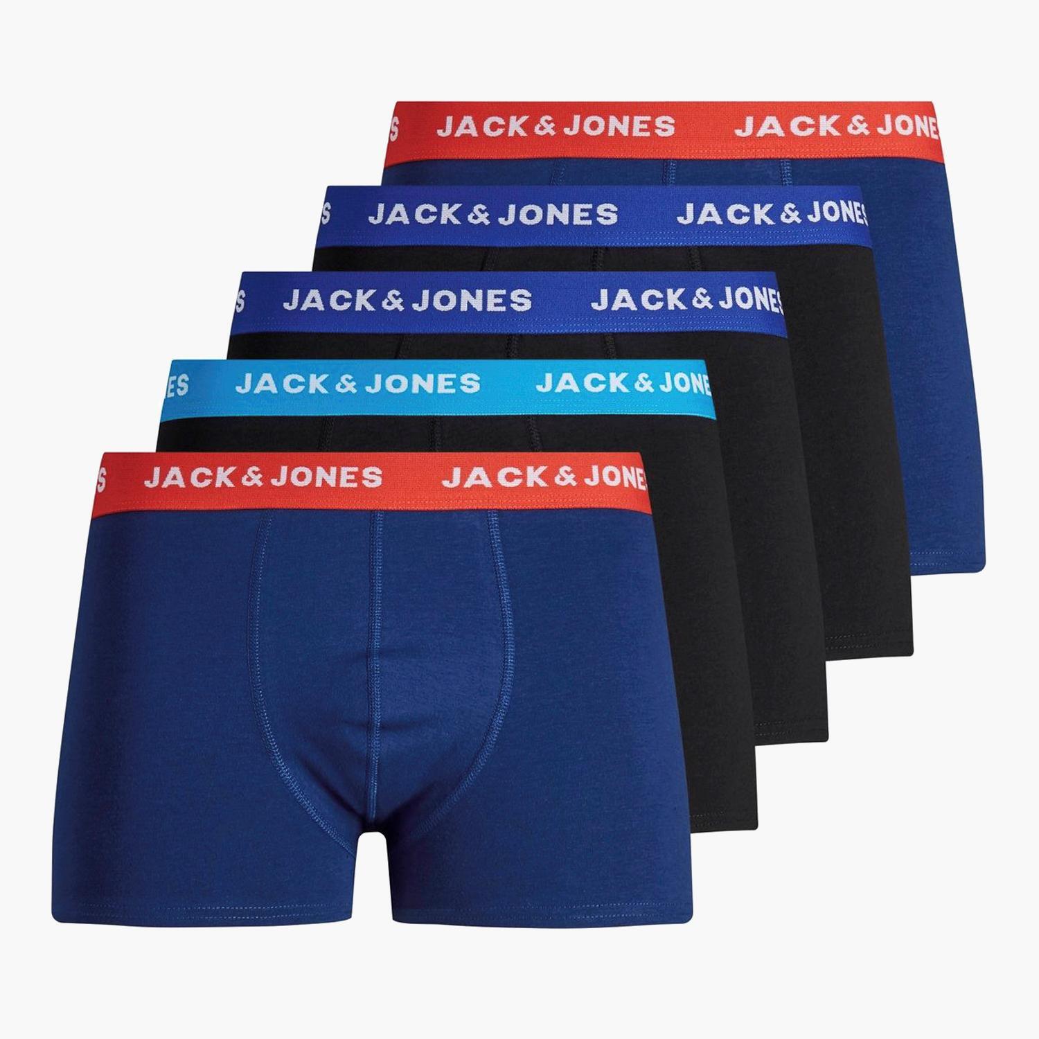 Jack&Jones Jaclee - Negro - Calzoncillos Bóxer talla