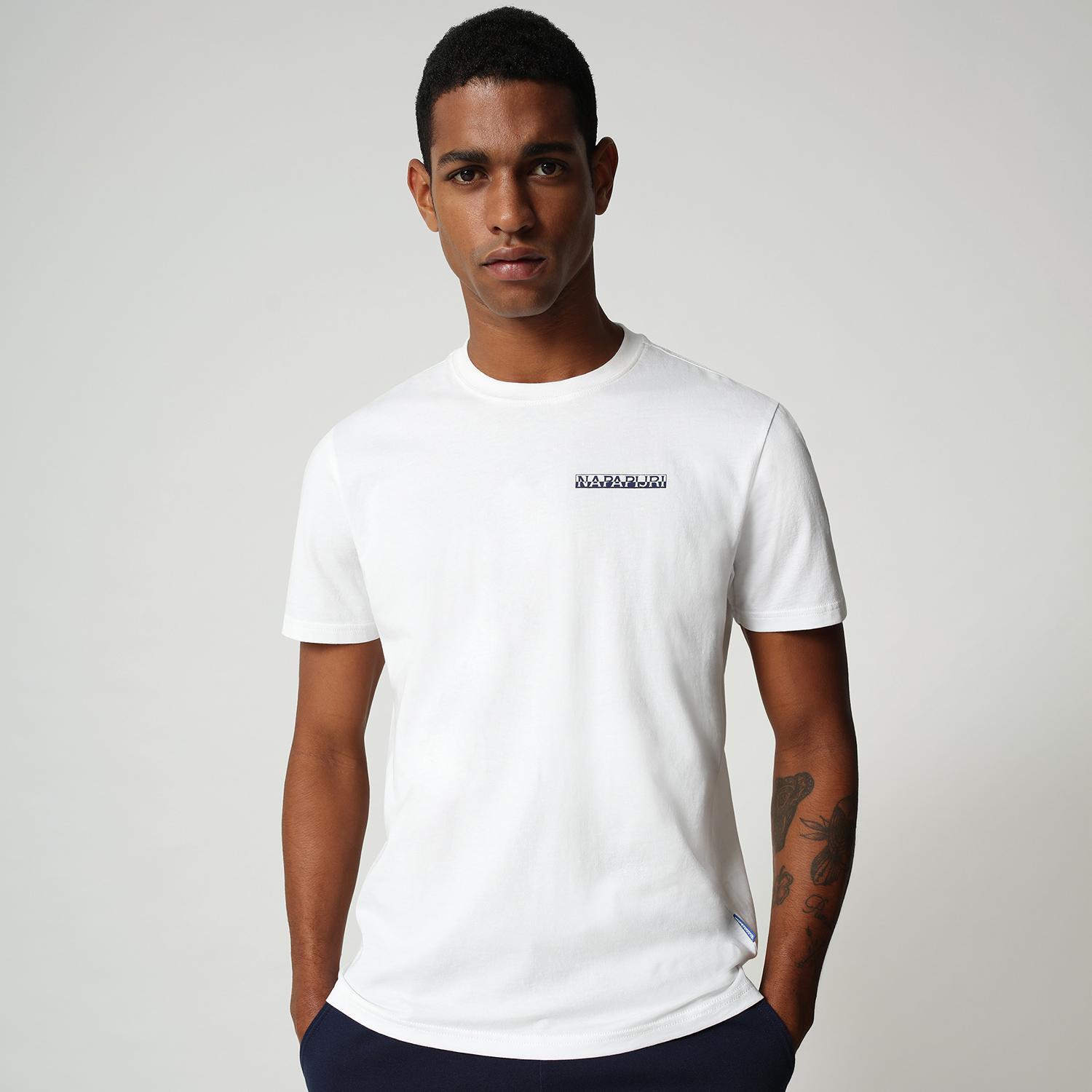 T-shirt  Surf SS - Branco - Montanha Homem tamanho M