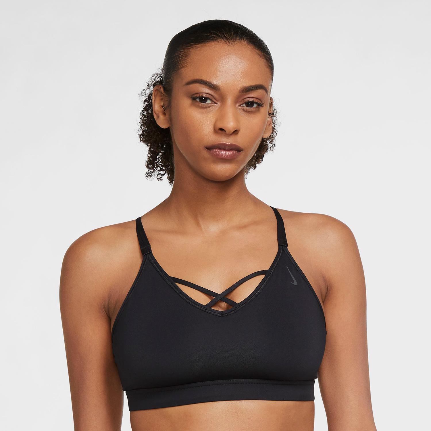Nike Yoga Indy - Negro - Sujetador Deportivo