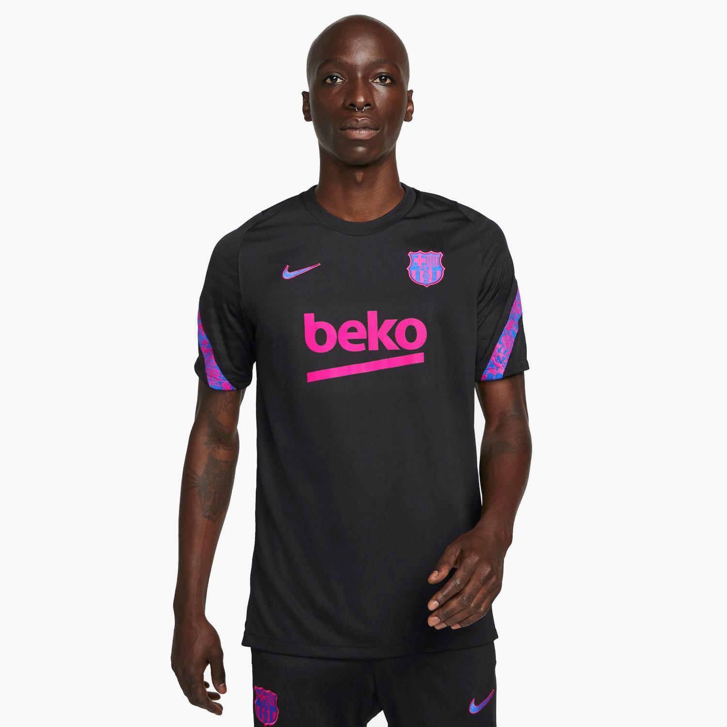 Camiseta Barcelona Entrenamiento 21/22 - Negro - Hombre talla