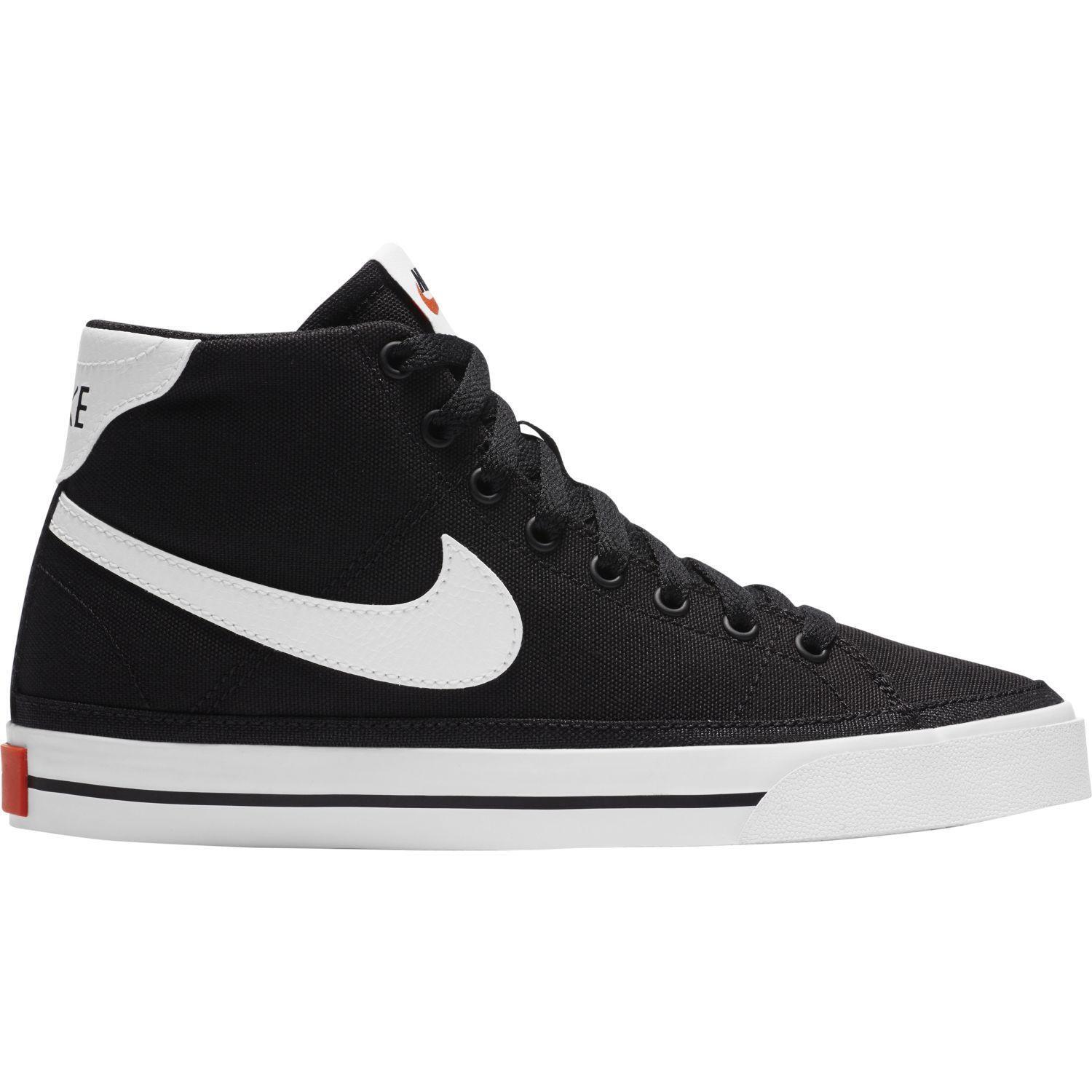 Nike Court Legacy Canvas - Negro - Zapatillas Altas Mujer | Sprinter