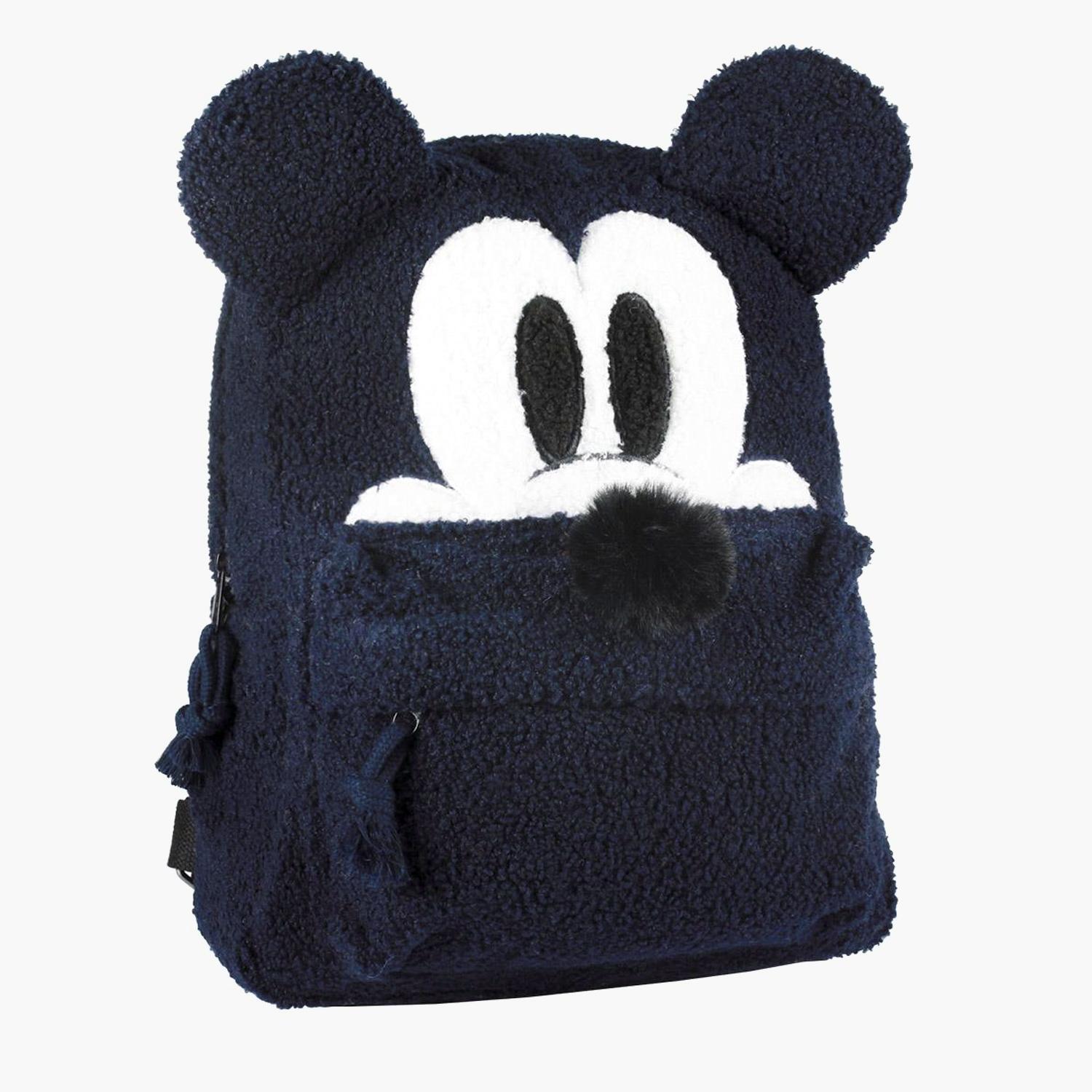 Minimochila Mickey - Negro - Mochila Pequeña Disney talla T.U.