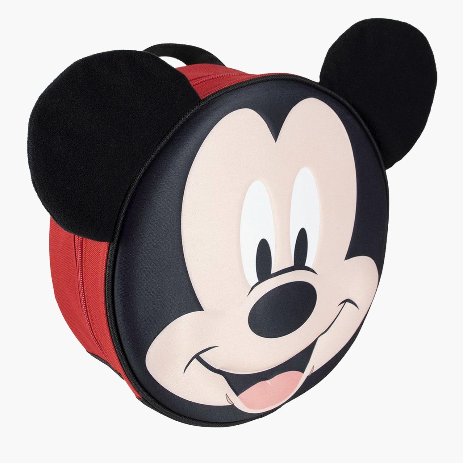 Minimochila Mickey - Rojo - Mochila Pequeña Disney talla T.U.