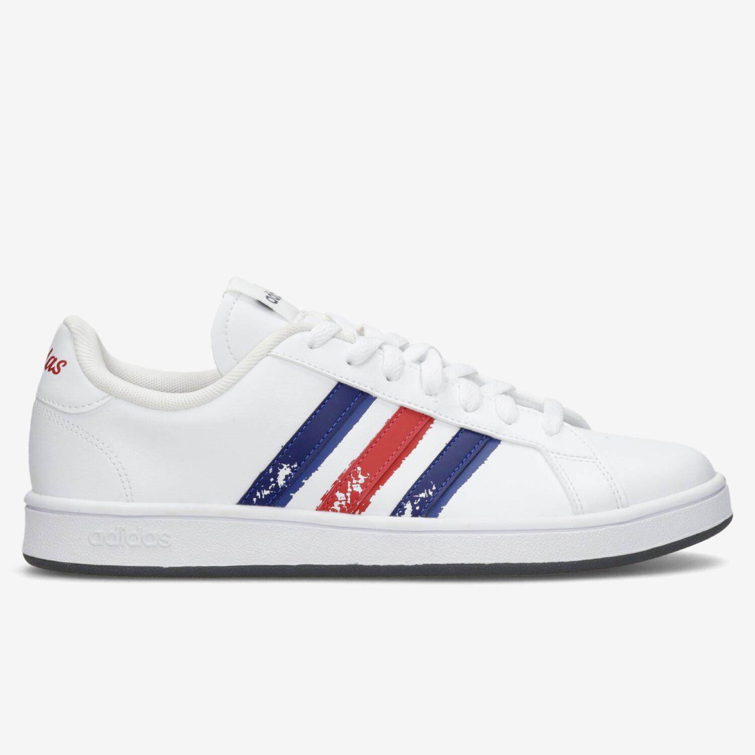 adidas Grand Court Base - Blanc - Chaussures homme sports taille 40.5