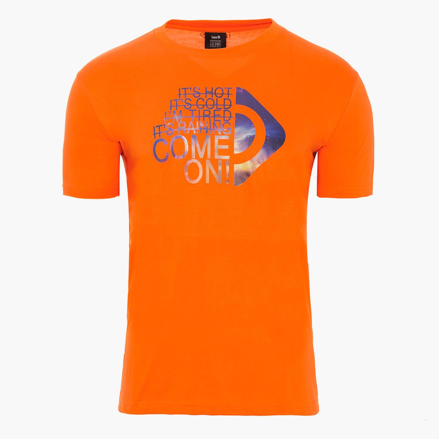 Izas Alabama - Naranja - Camiseta Montaña Hombre talla XL