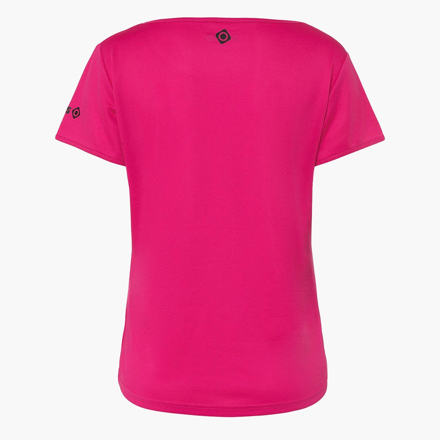 T-shirt  Vergara - Rosa - T-shirt Montanha Mulher tamanho XS