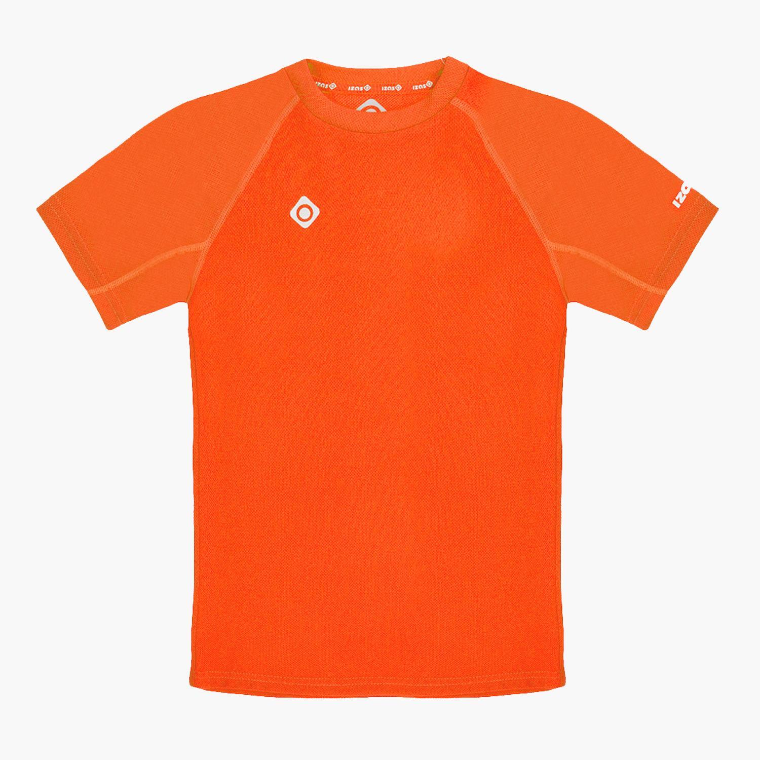 Izas Creus II - Naranja - Camiseta Montaña Chico talla 12