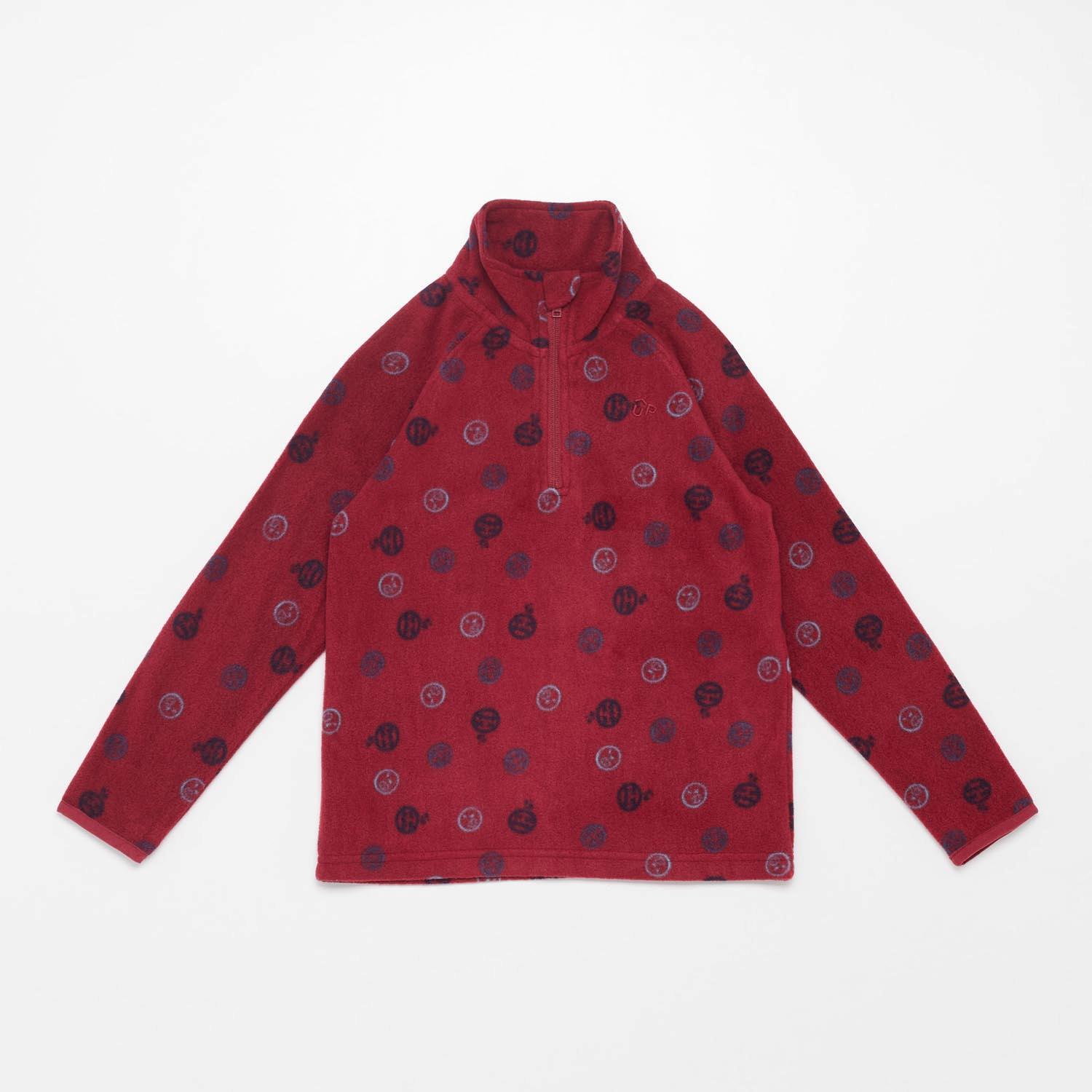 Basic Kid Polar C.zip Estamapado - ROUGE sports taille 4