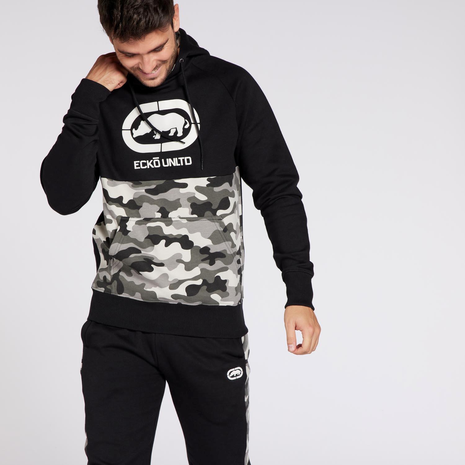 Ecko Harris - Noir - Sweat à capuche homme sports taille M