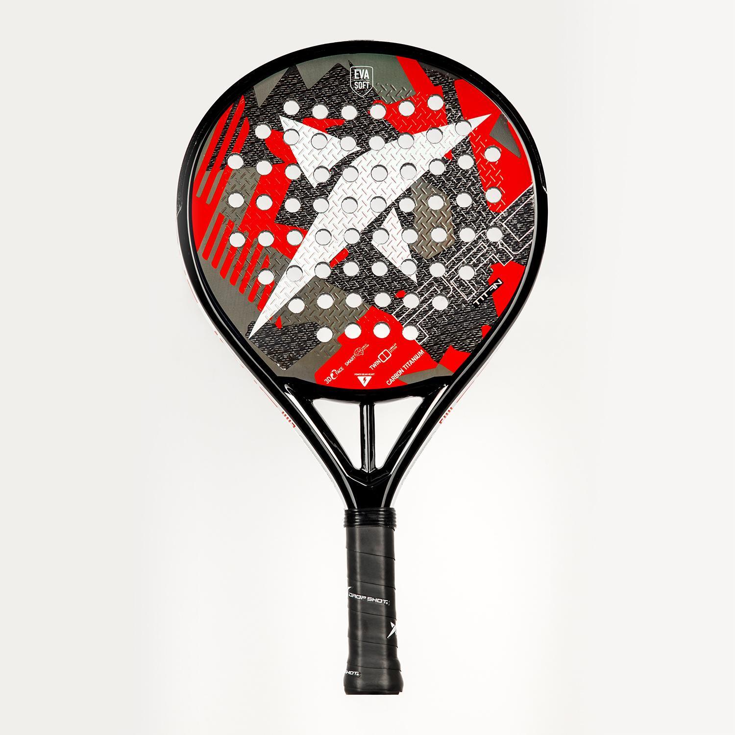 Drop Shot Titan - Negro - Pala Pádel talla T.U.