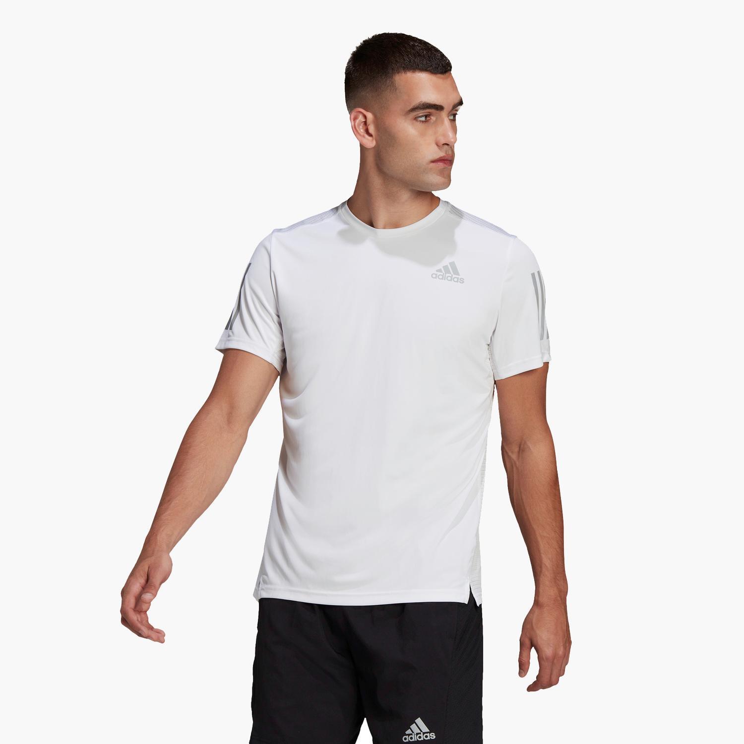 adidas OTR - Blanc - T-shirt de course homme sports taille S