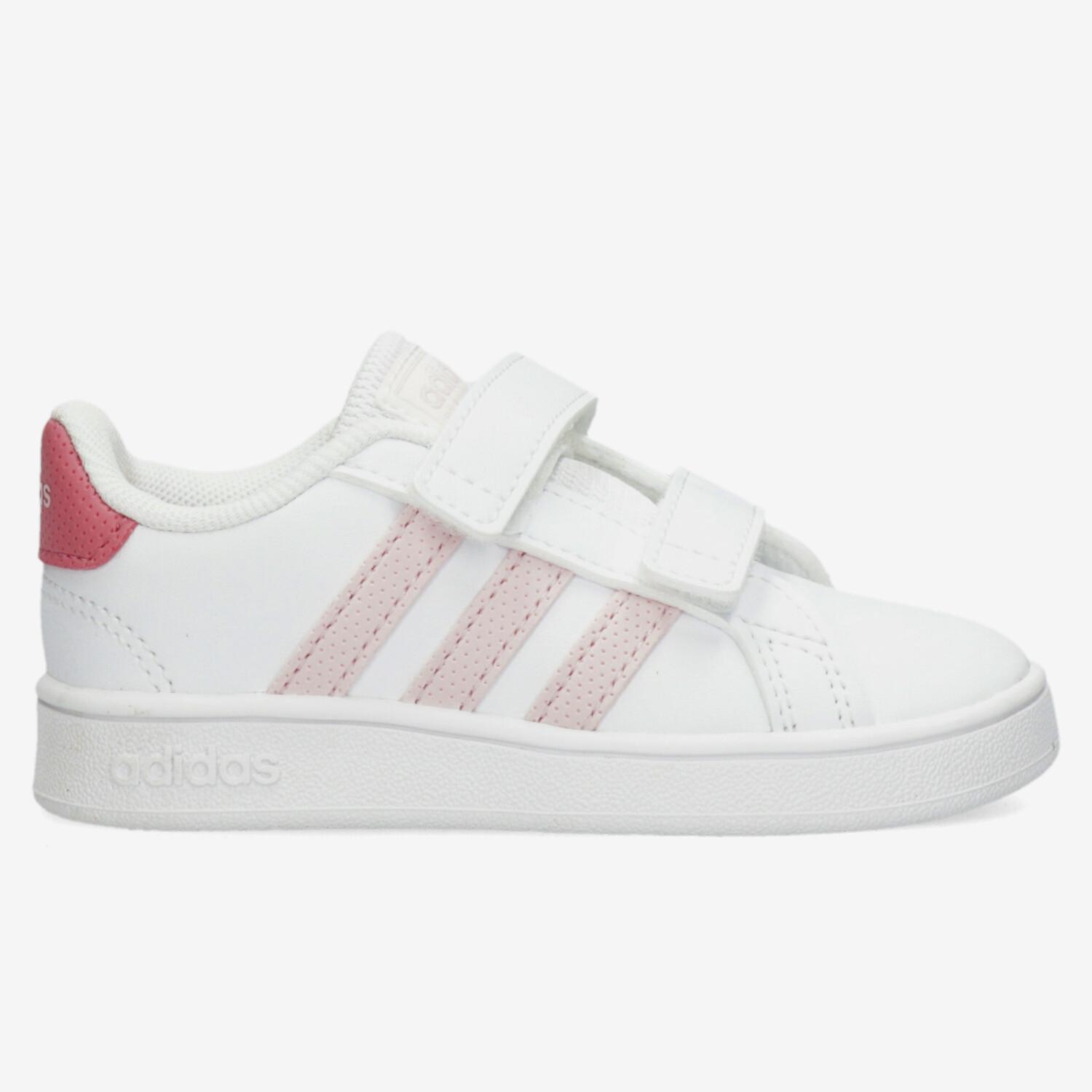 adidas Grand Court I - Blanc - Chaussures Fille sports taille 27