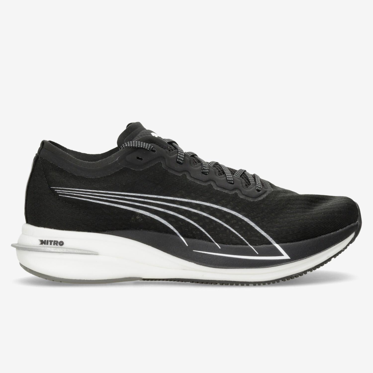 Puma Deviate Nitro - Negro - Zapatillas Running Hombre