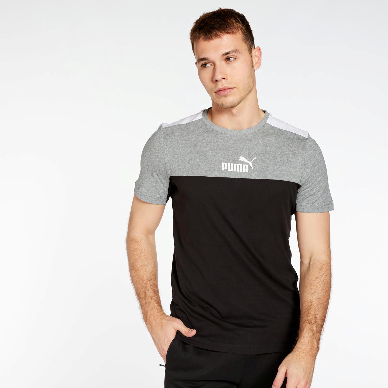 Puma Essentialsentials Zwart T-shirt Heren
