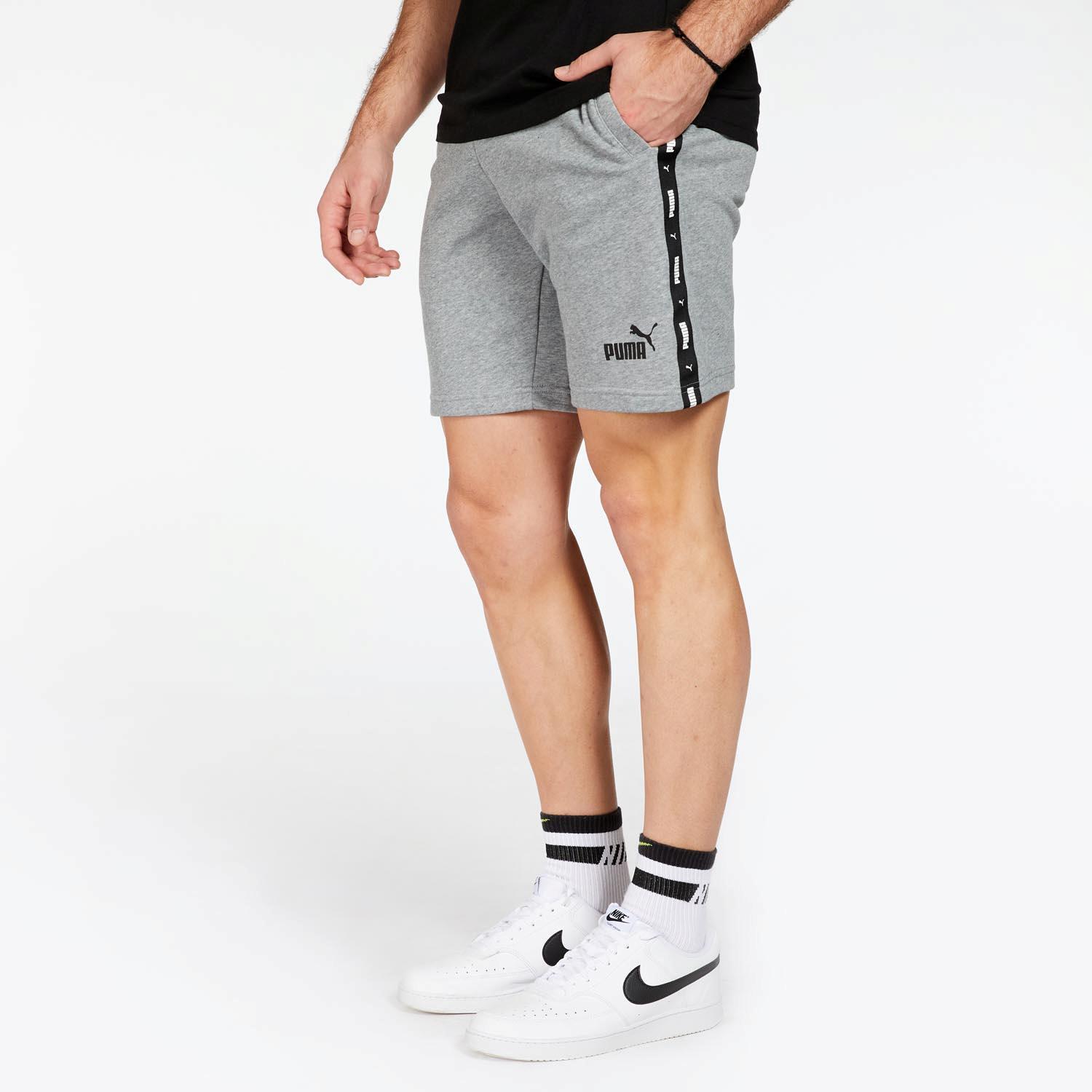 Puma Tape - Gris - Bermudas Hombre talla XL