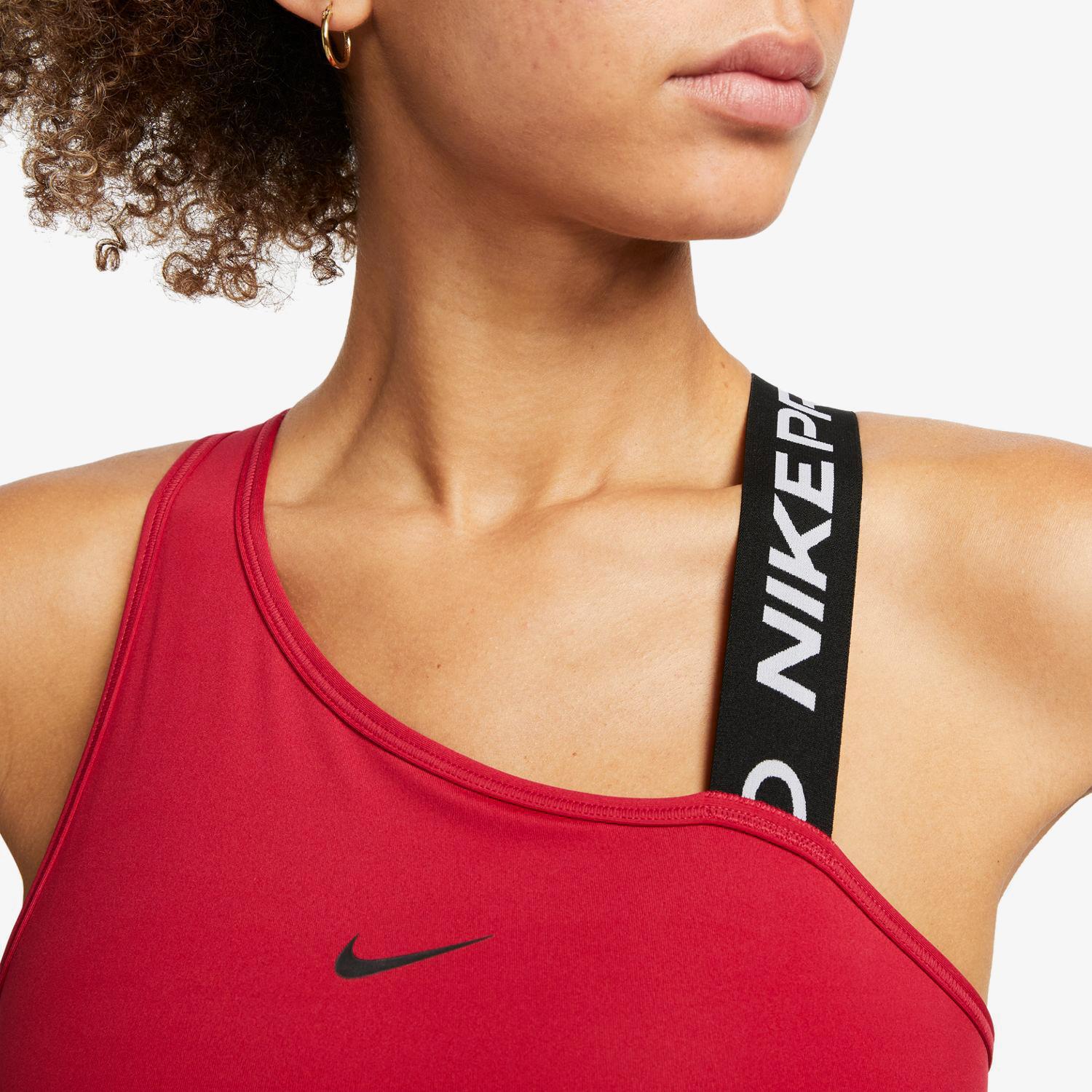 Nike Pro Dri-FIT Swoosh - Granate - Sujetador Deportivo