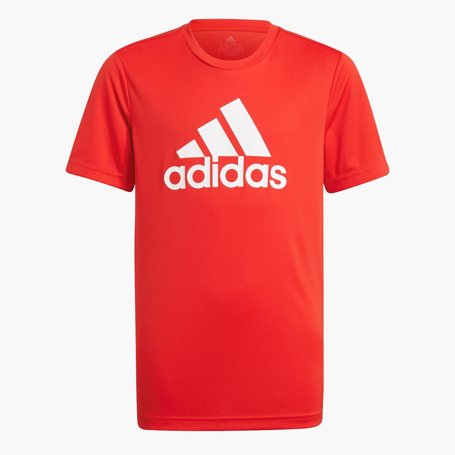 adidas Design To Move - Rouge - T-shirt Running Garçon sports taille 14