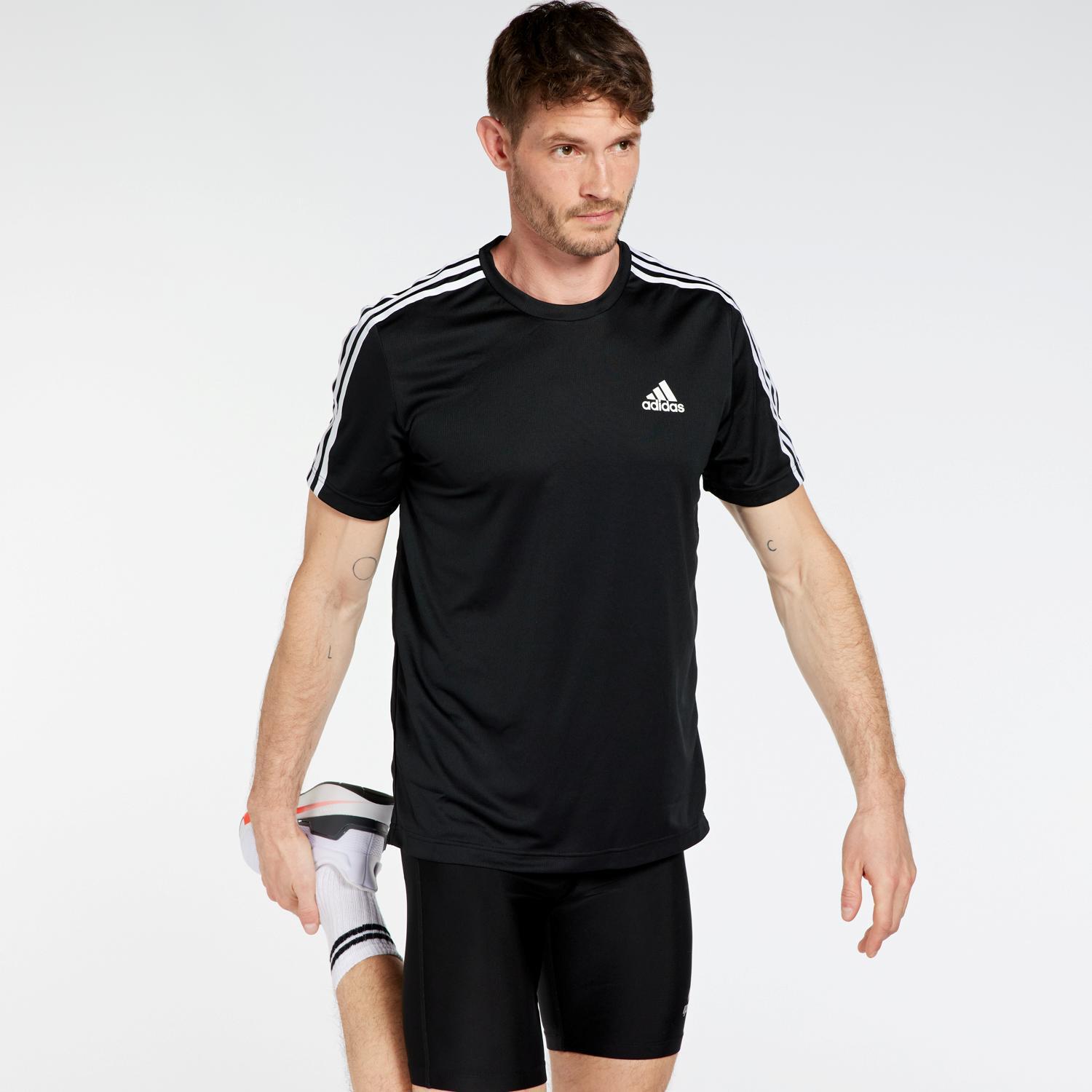 adidas Design To Move - Noir - T-shirt de course à pied homme sports taille L