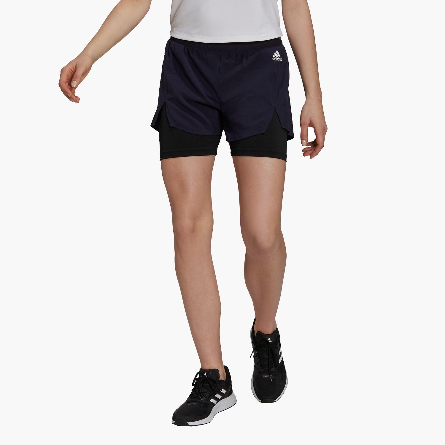 adidas Designed To Move - Bleu - Short femme sports taille S